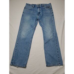 Harley Davidson Men's Jeans Medium Wash Straight Leg Boot Cut Biker Size 38x31